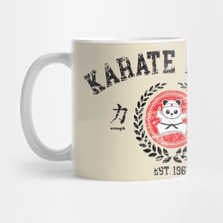 Karate Panda Vintage Mug
